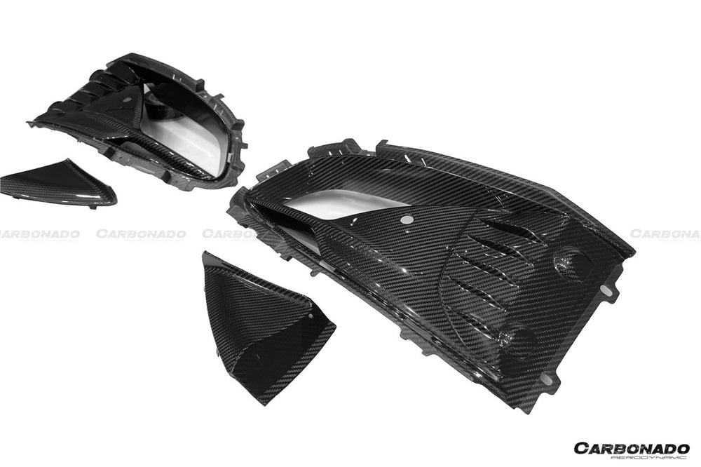 2021-2024 Lotus Emira OD Style Dry Carbon Fiber Front Bumper Vents