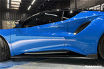  2021-2024 Lotus Emira OD Style Dry Carbon Fiber Quarter Panel Side Scoopes 