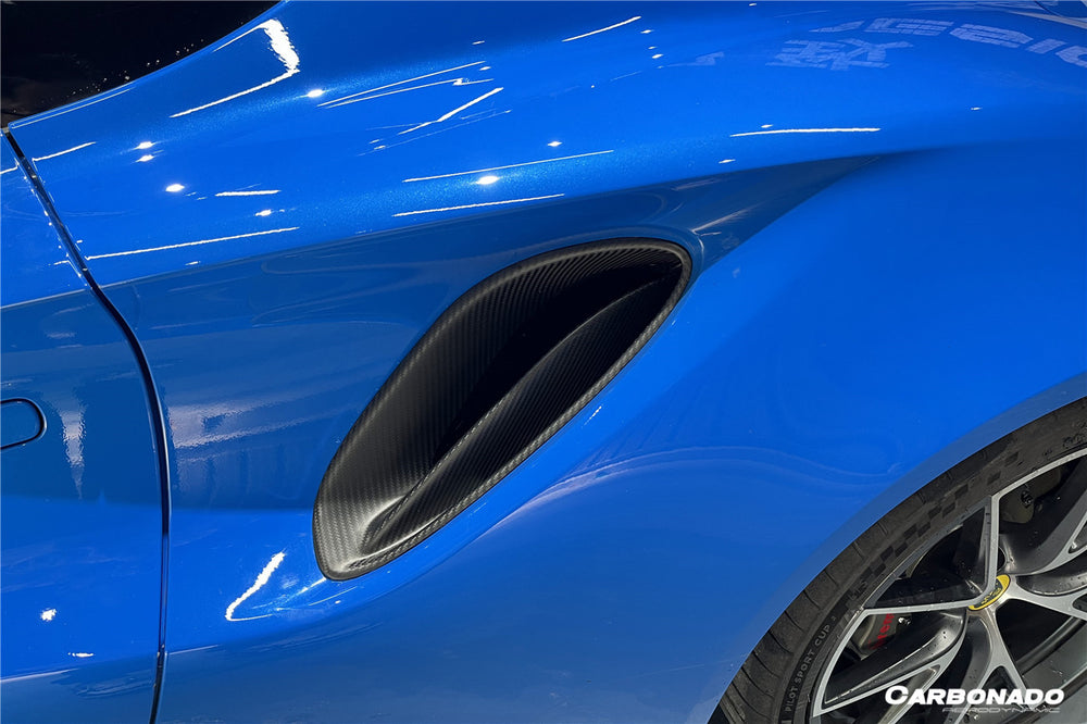 2021-2024 Lotus Emira OD Style Dry Carbon Fiber Quarter Panel Side Scoopes