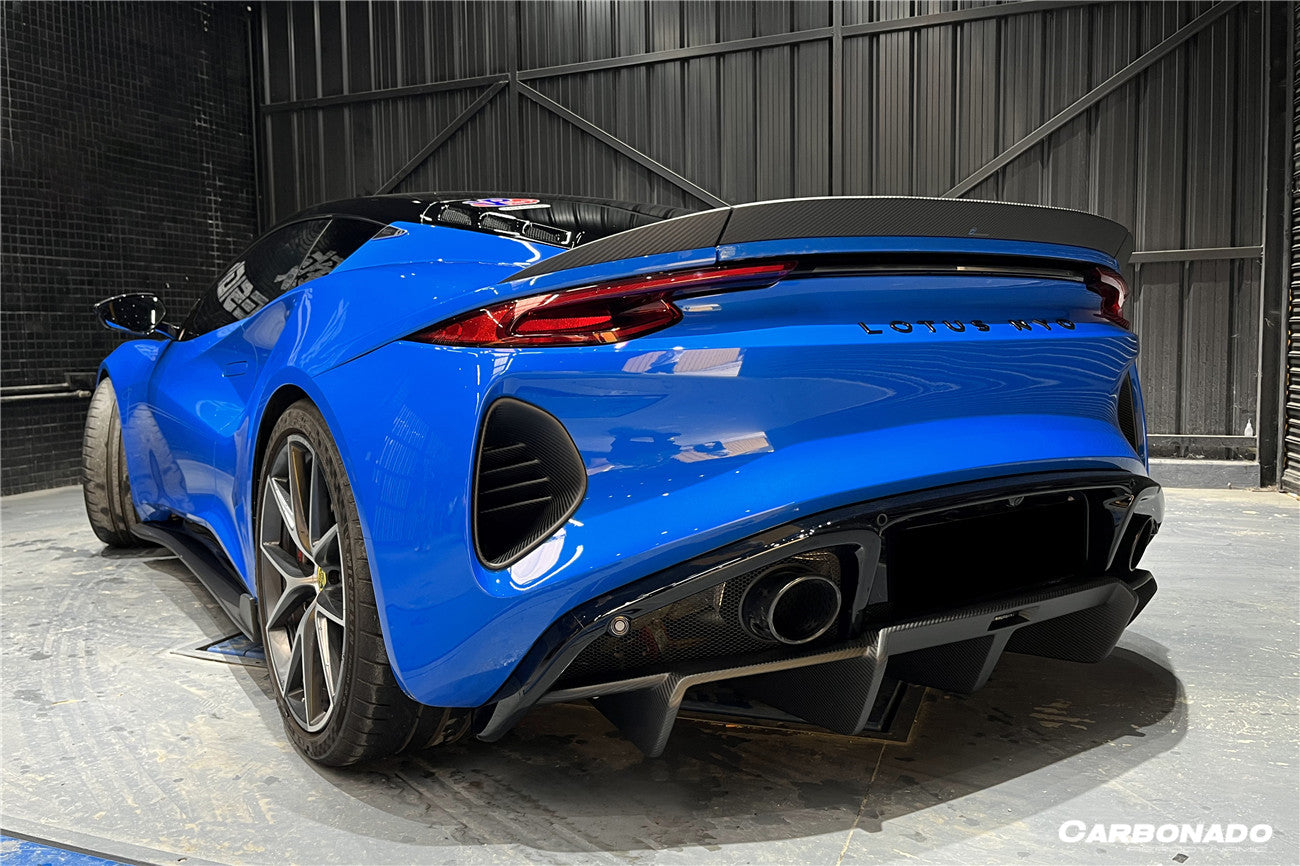 Lotus Models Rear End 2021-2024 Lotus Emira OD Style Dry Carbon Fiber Trunk Spoiler