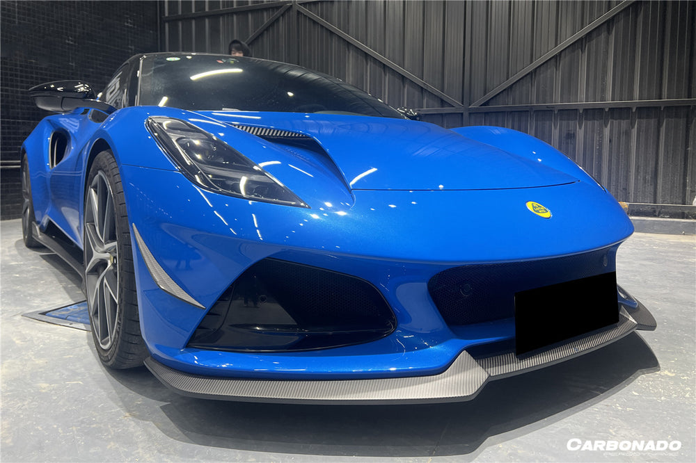 2021-2024 Lotus Emira OD Style Dry Carbon Fiber Front Bumper Vents