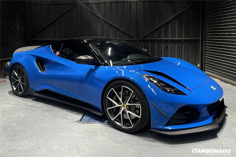 2021-2024 Lotus Emira OD Style Dry Carbon Fiber Front Bumper Vents