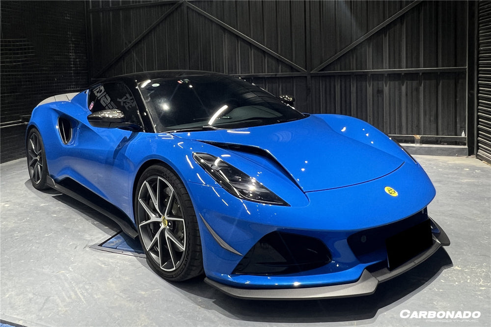 2021-2024 Lotus Emira OD Style Dry Carbon Fiber Front Bumper Vents