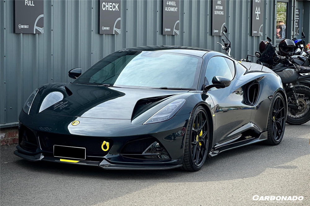 2021-2024 Lotus Emira OD Style Dry Carbon Fiber Front Bumper Vents