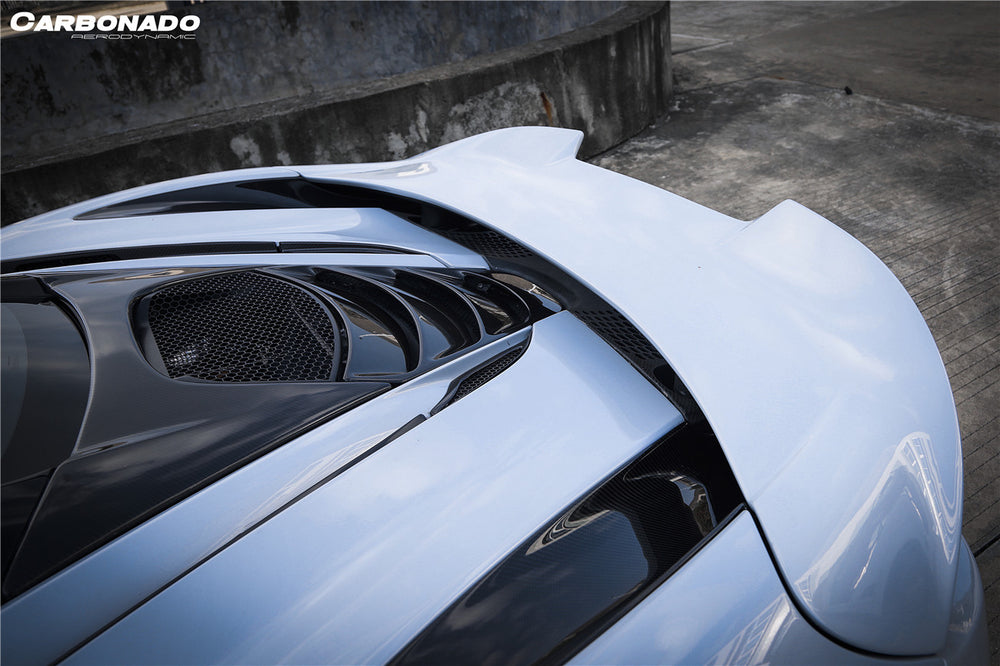 Parachoques trasero y alerón estilo 765LT de los McLaren 720s 2017-2022