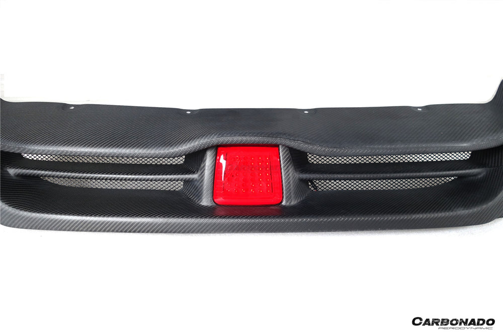 Difusor trasero estilo VA con luz LED para Nissan GTR R35 DBA 2012-2016