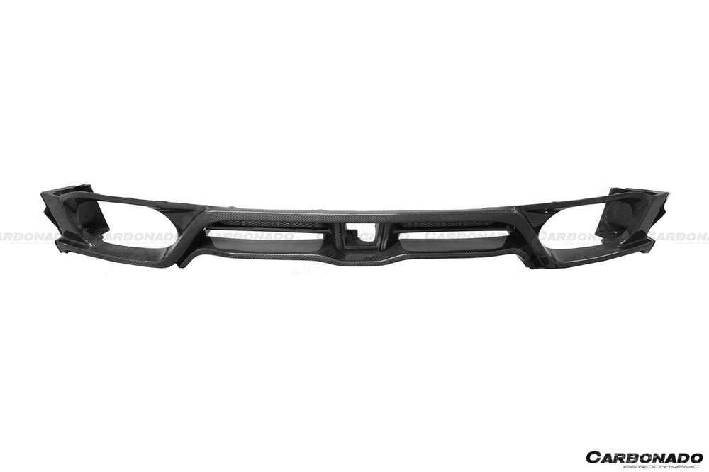 Difusor trasero estilo VA con luz LED para Nissan GTR R35 DBA 2012-2016