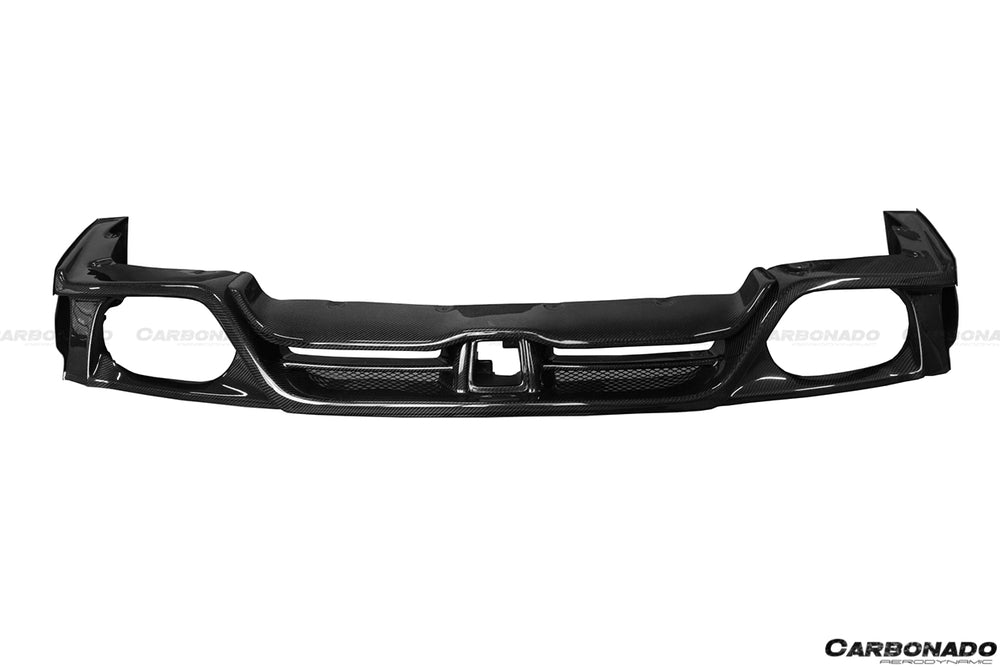 Difusor trasero estilo VA con luz LED para Nissan GTR R35 DBA 2012-2016