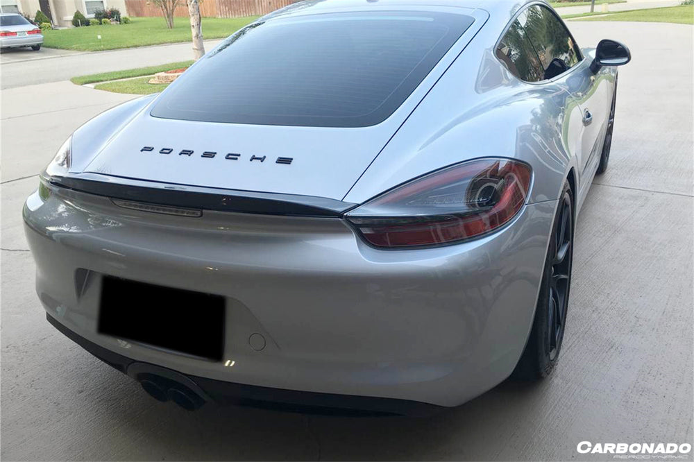 2014-2016 Porsche Boxster & Cayman 981 SPY Style Spoiler Wing - DarwinPRO Aerodynamics