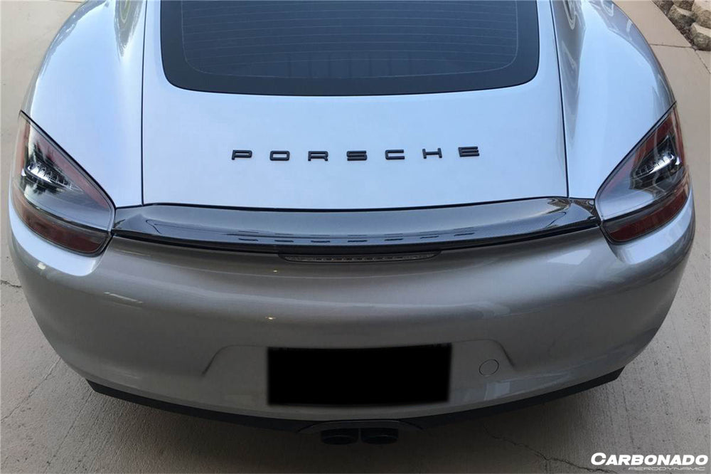 2014-2016 Porsche Boxster & Cayman 981 SPY Style Spoiler Wing - DarwinPRO Aerodynamics