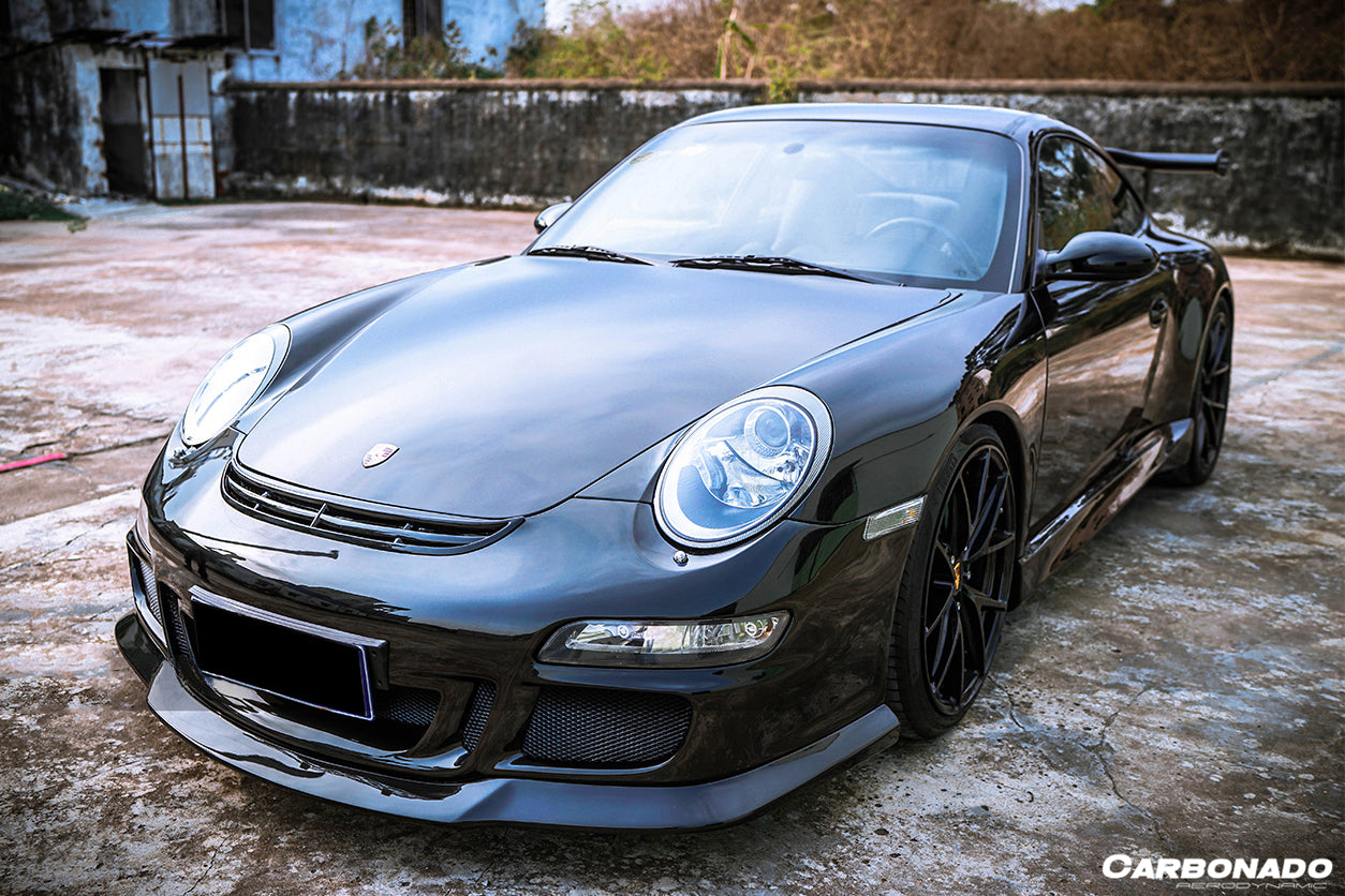 2005-2008 Porsche 911 997.1 4C Carrera 4S Only TA Style Side Skirts - DarwinPRO Aerodynamics
