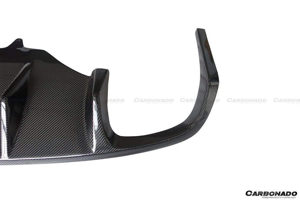 2014-2019 Porsche Macan BS Style Carbon Fiber Rear Diffuser