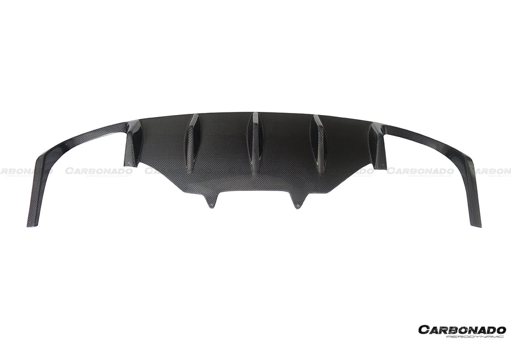 2014-2019 Porsche Macan BS Style Carbon Fiber Rear Diffuser