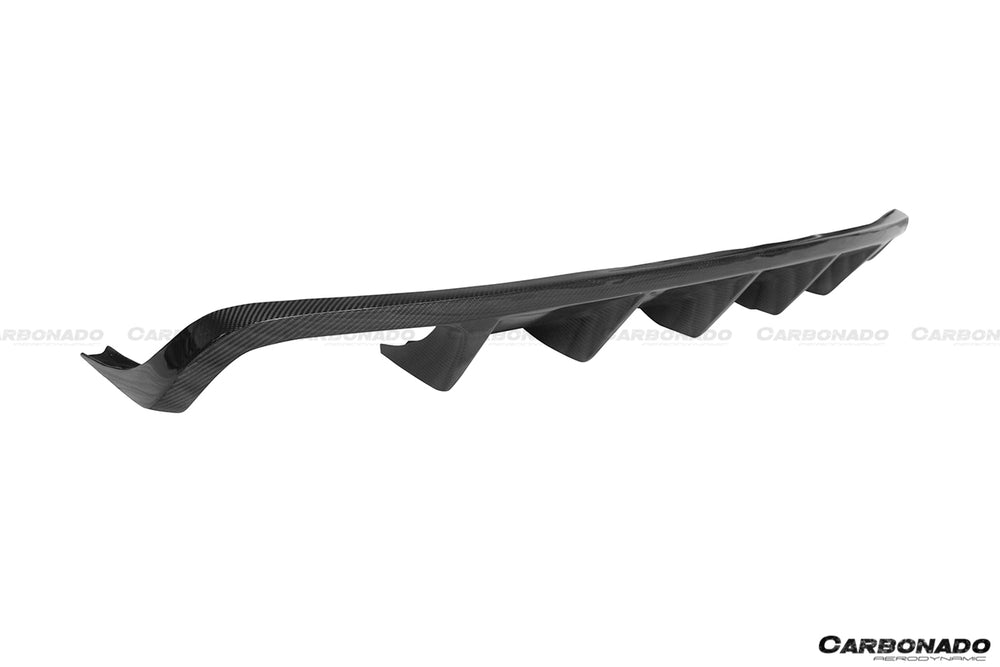 2014-2019 Porsche Macan BS Style Carbon Fiber Rear Diffuser