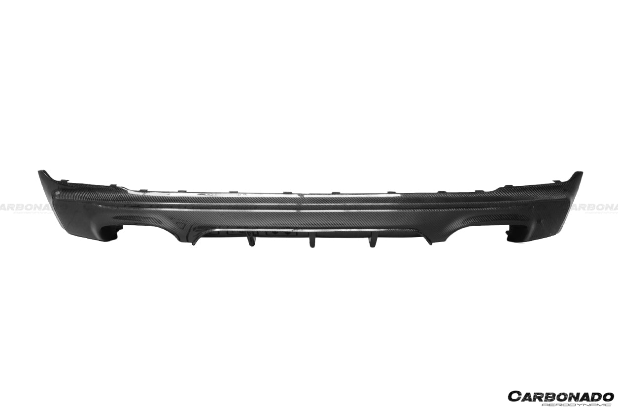 Faldón trasero de fibra de carbono estilo MP para BMW Serie 2 F22 y F23 2014-2021 (solo M-Tech)