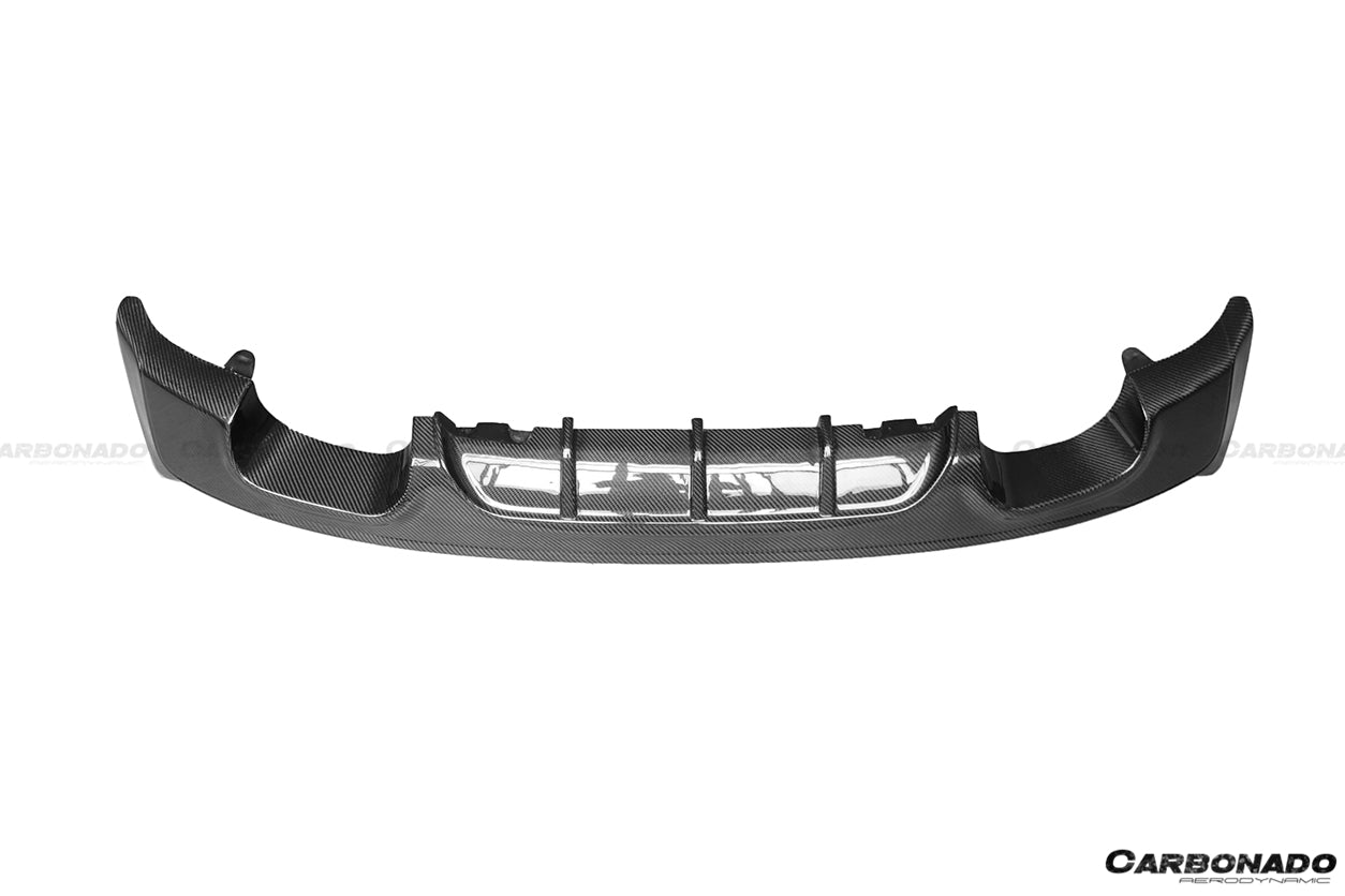 Faldón trasero de fibra de carbono estilo MP para BMW Serie 2 F22 y F23 2014-2021 (solo M-Tech)