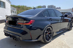  2021-2024 BMW M3 G80 & G81 MTN Style DRY Carbon Fiber Trunk Spoiler Wing 