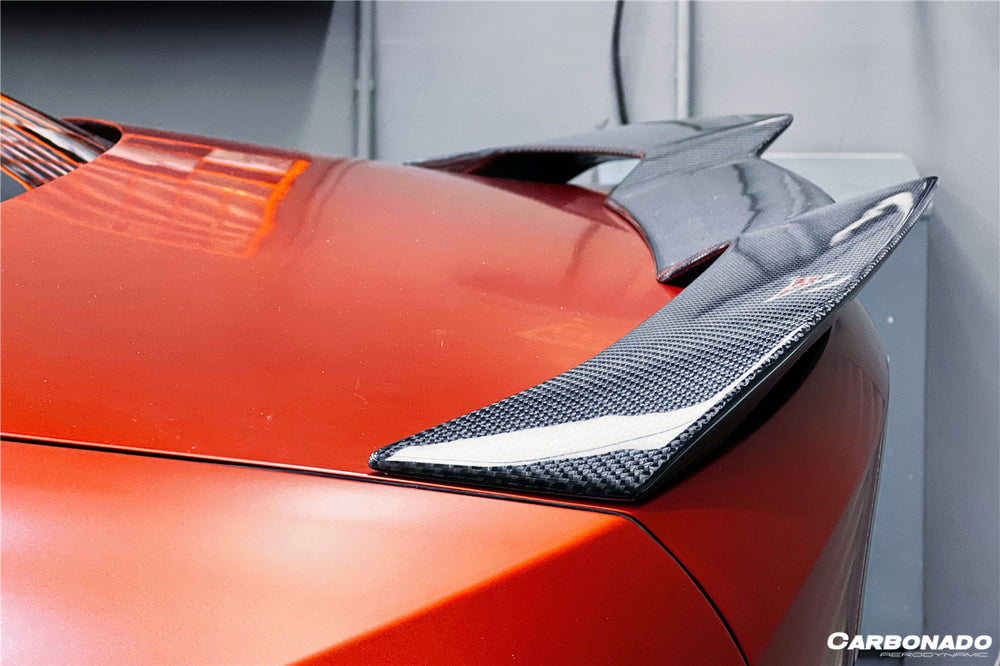 Alerón de maletero de fibra de carbono estilo VRS para BMW M3 G80 G20 2021 en adelante