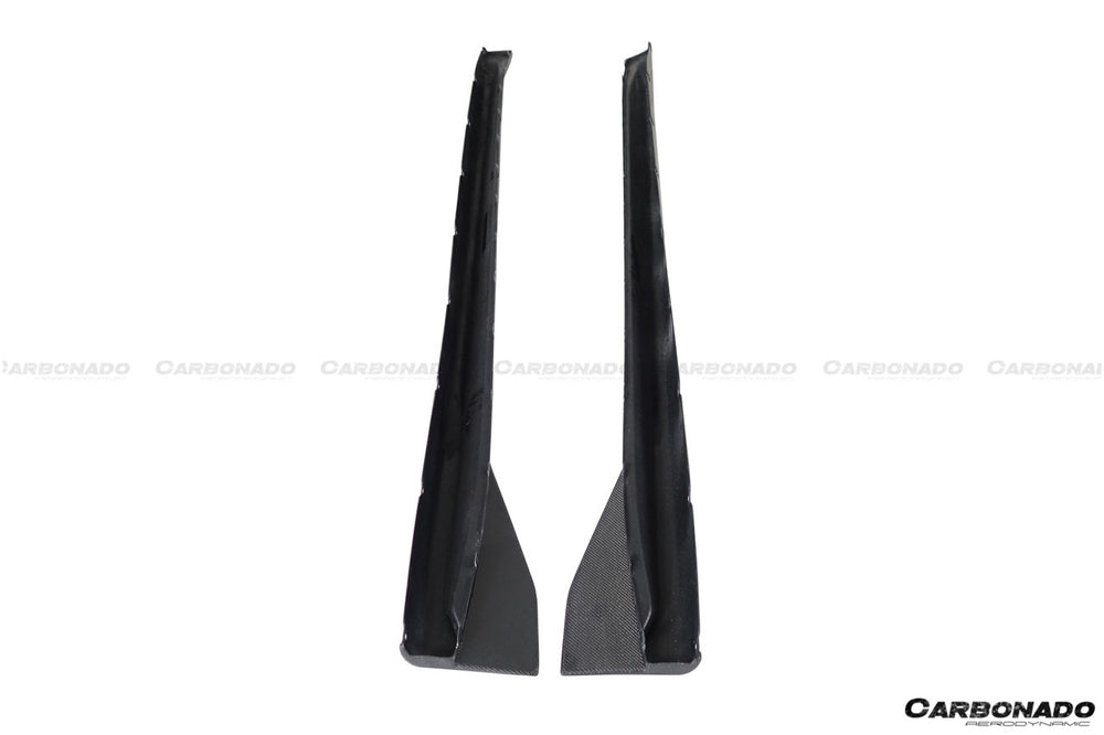 Faldones laterales de fibra de carbono estilo MP para BMW M3 G80 2021 en adelante