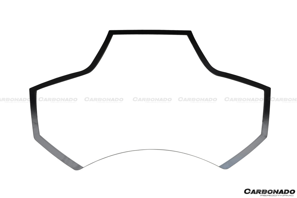 Capó de motor de fibra de carbono seco con vidrio para Ferrari 488 Spyder 2015-2020