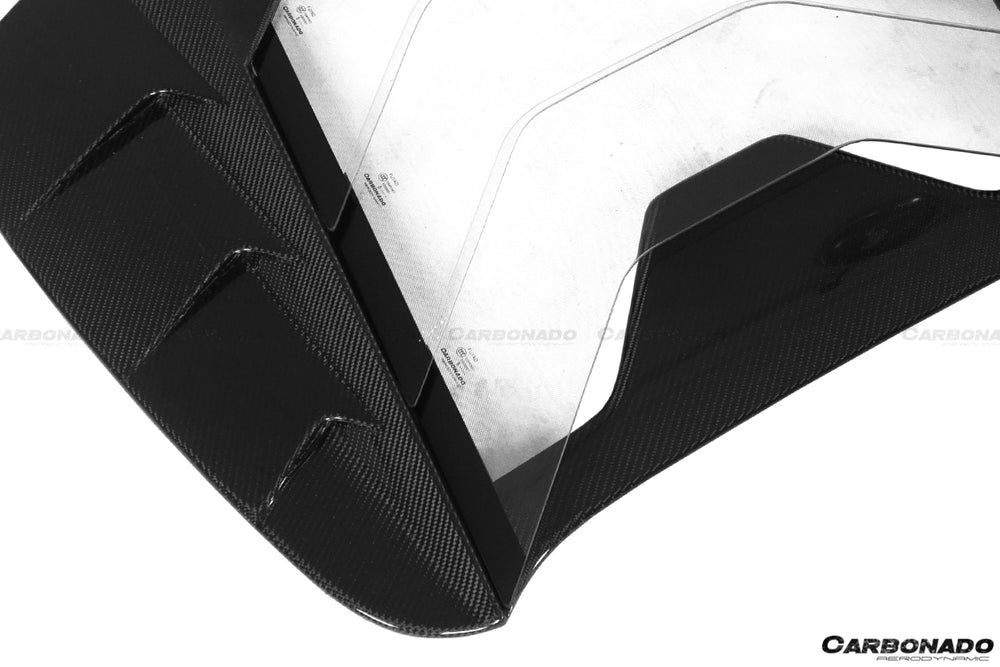 2015-2020 Ferrari 488 Spider MSY Style Carbon Fiber Engine Hood