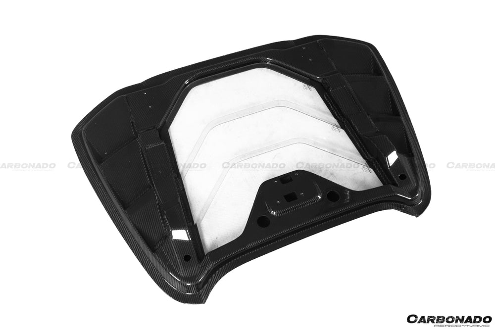 2015-2020 Ferrari 488 Spider MSY Style Carbon Fiber Engine Hood