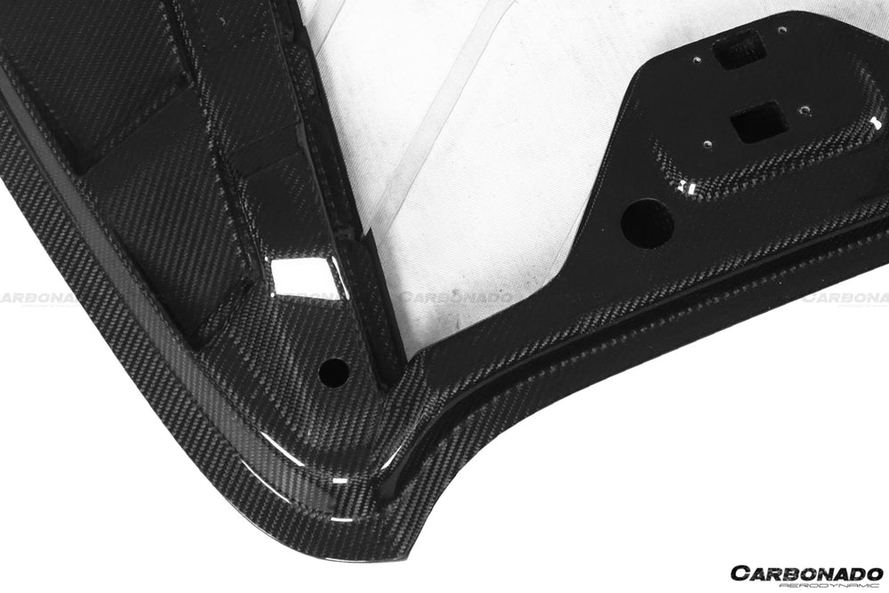 2015-2020 Ferrari 488 Spider MSY Style Carbon Fiber Engine Hood