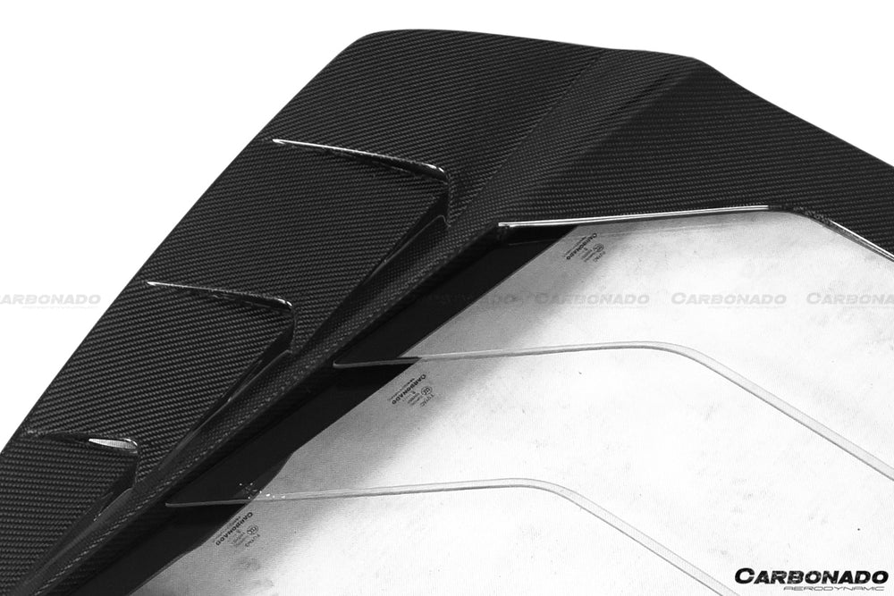 2015-2020 Ferrari 488 Spider MSY Style Carbon Fiber Engine Hood