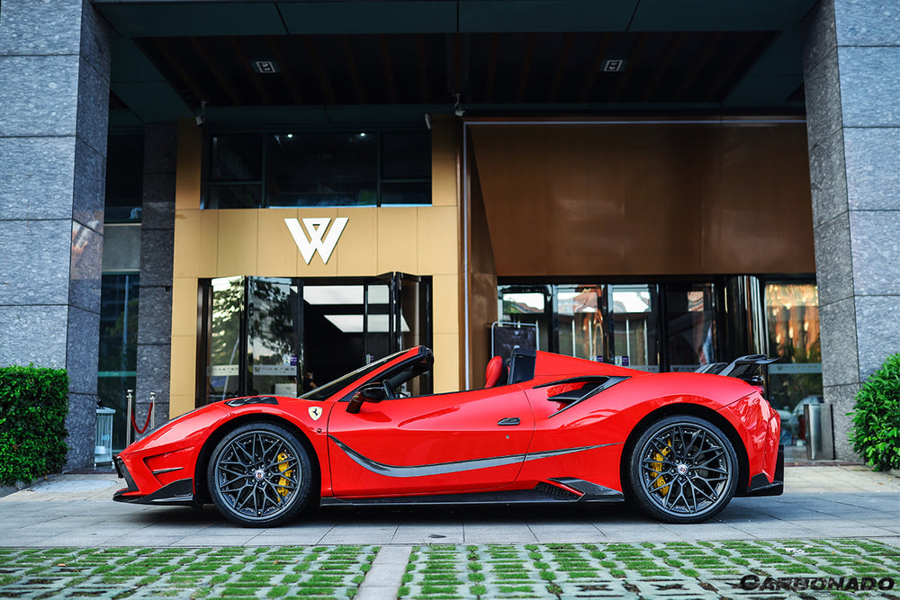 2015-2020 Ferrari 488 GTB & Spider MSY Style Side Skirts