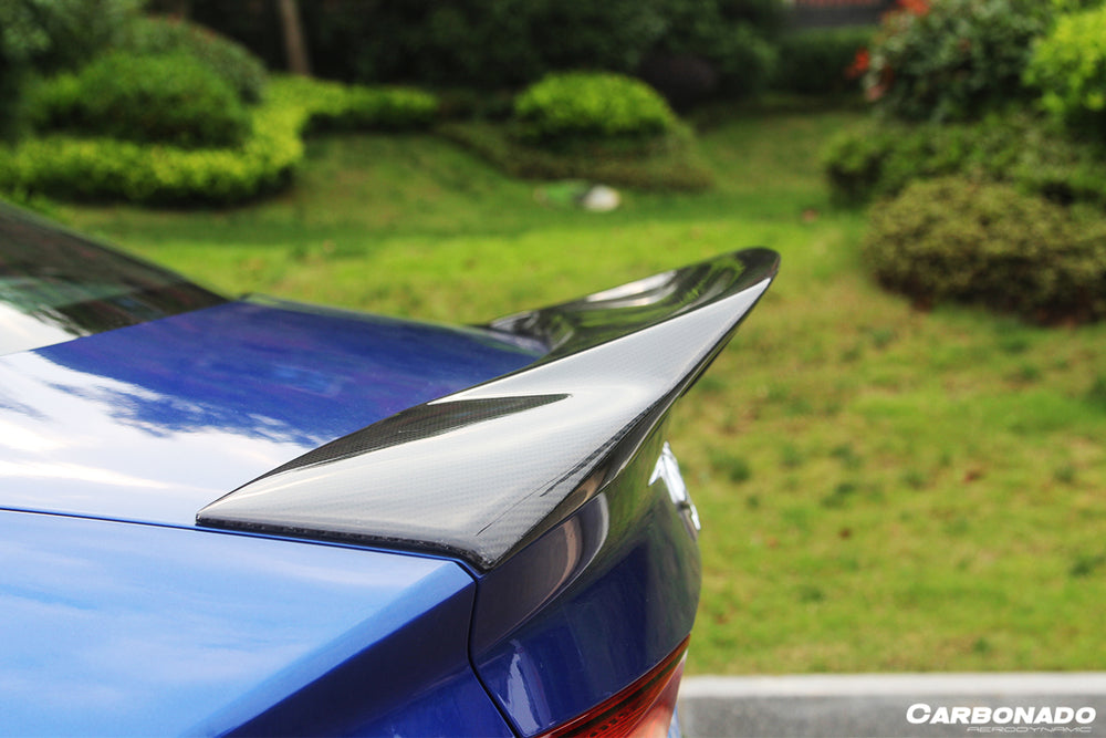 2017-2020 Audi S3 A3 RS3 8V.2 Sedan Only RT Style Carbon Fiber Trunk Spoiler