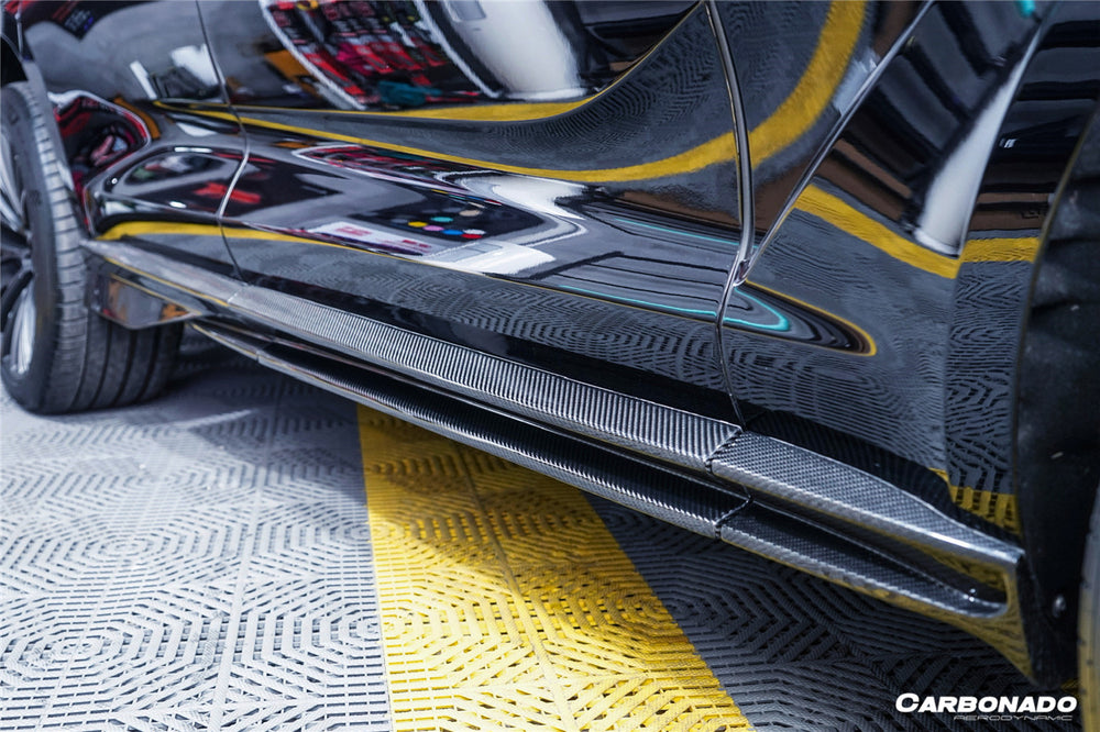 2021-2024 Aston Martin DBX 707 Style Dry Carbon Fiber Side Skirts