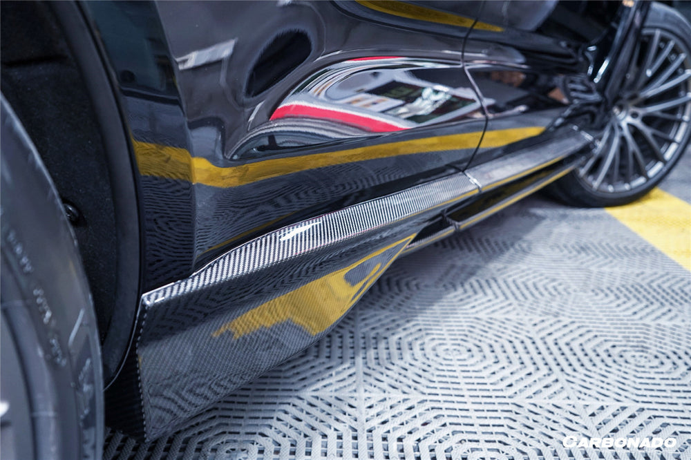 2021-2024 Aston Martin DBX 707 Style Dry Carbon Fiber Side Skirts
