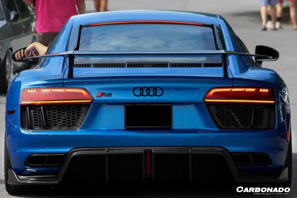 2016-2025 Audi R8 GEN2 Carbon Fiber Trunk Spoiler Wing Carbonado (VRS)