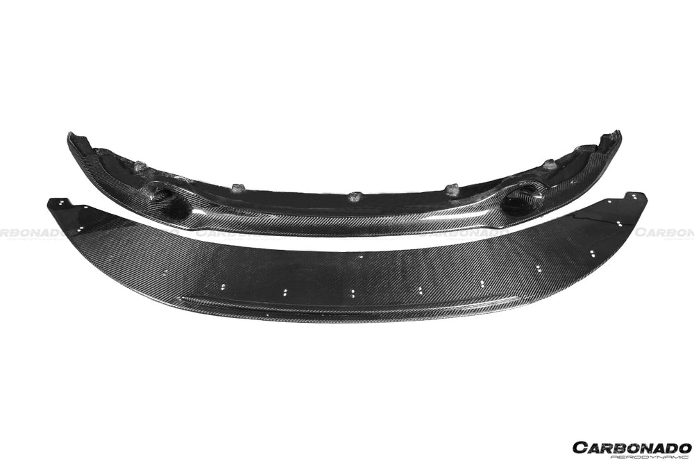2011-2012 BMW 1M RZS Style Carbon Fiber Front Lip