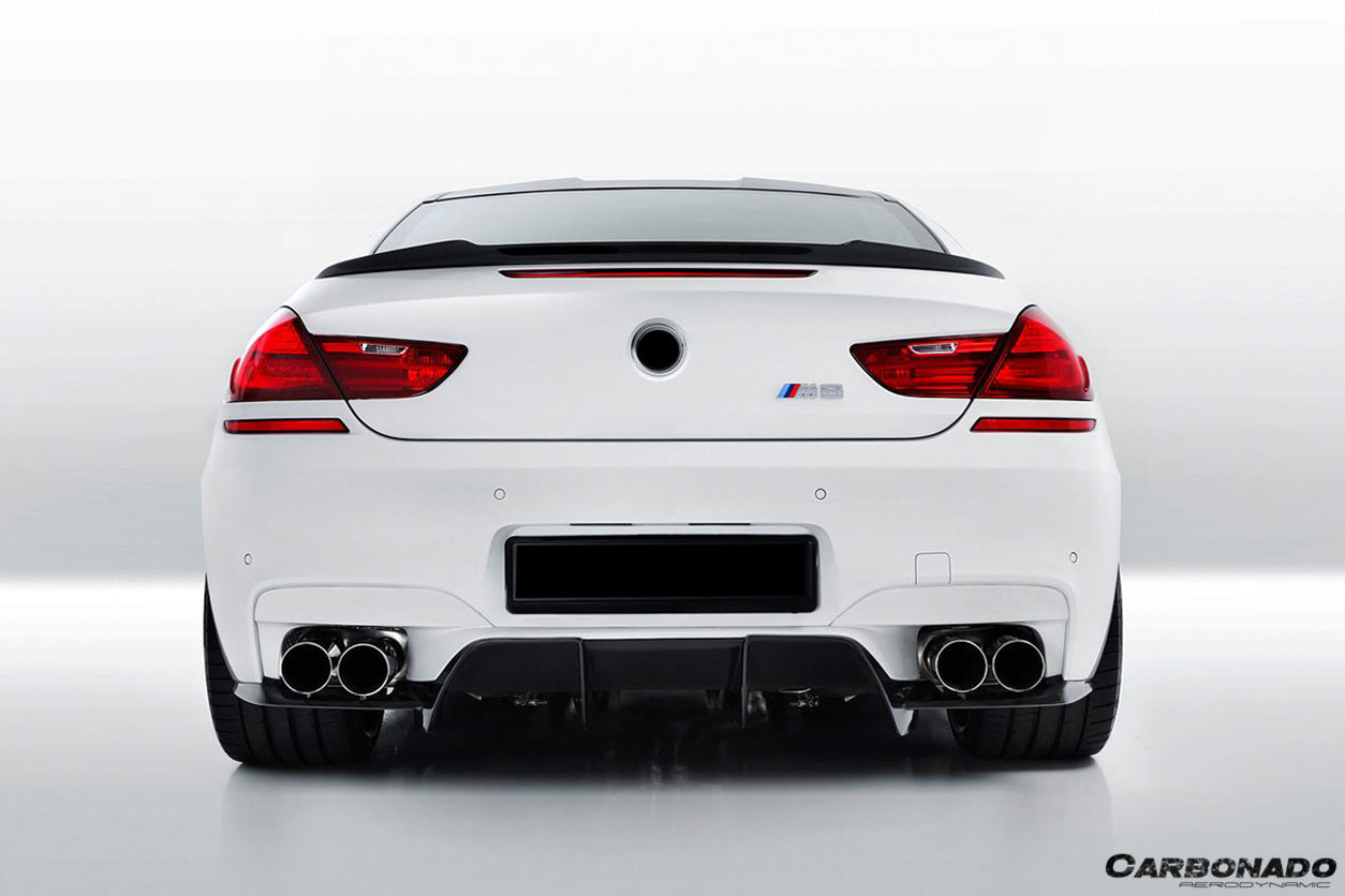 M6 Style Trunk Spoiler For 2012-2017 BMW 6 Series Coupe & Gran Coupe – Unpainted ABS