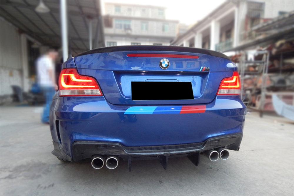2008-2013 BMW 1 Series E82 E88 1M Style Rear Bumper