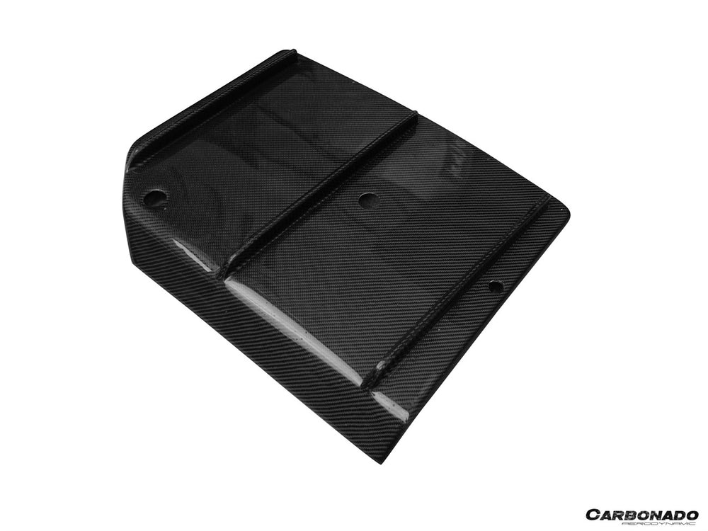 Difusor y labio trasero de fibra de carbono estilo BMW 1M RZ 2008-2013