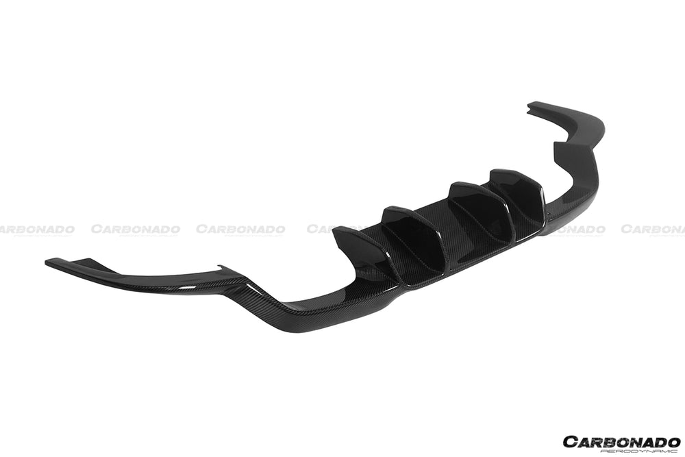 Faldón trasero de fibra de carbono estilo VRS para BMW M2 F87 2016-2020