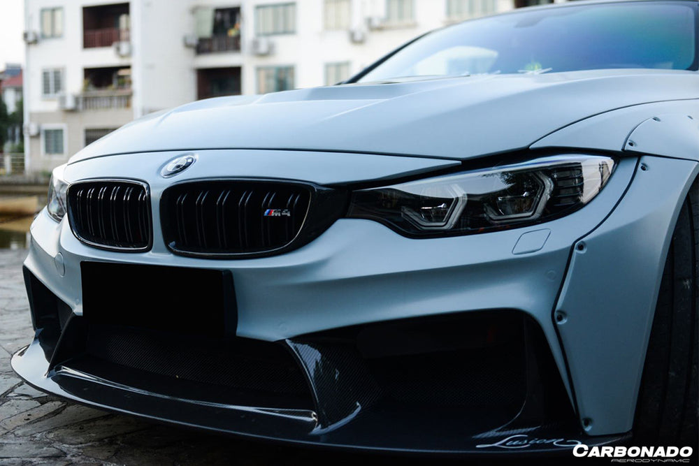 2014-2020 BMW M3 F80 & M4 F82 D3 Style Front Bumper