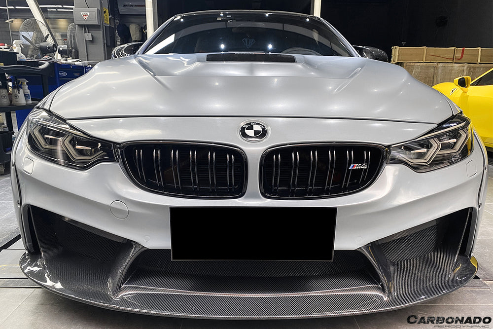 2014-2020 BMW M3 F80 & M4 F82 D3 Style Front Bumper