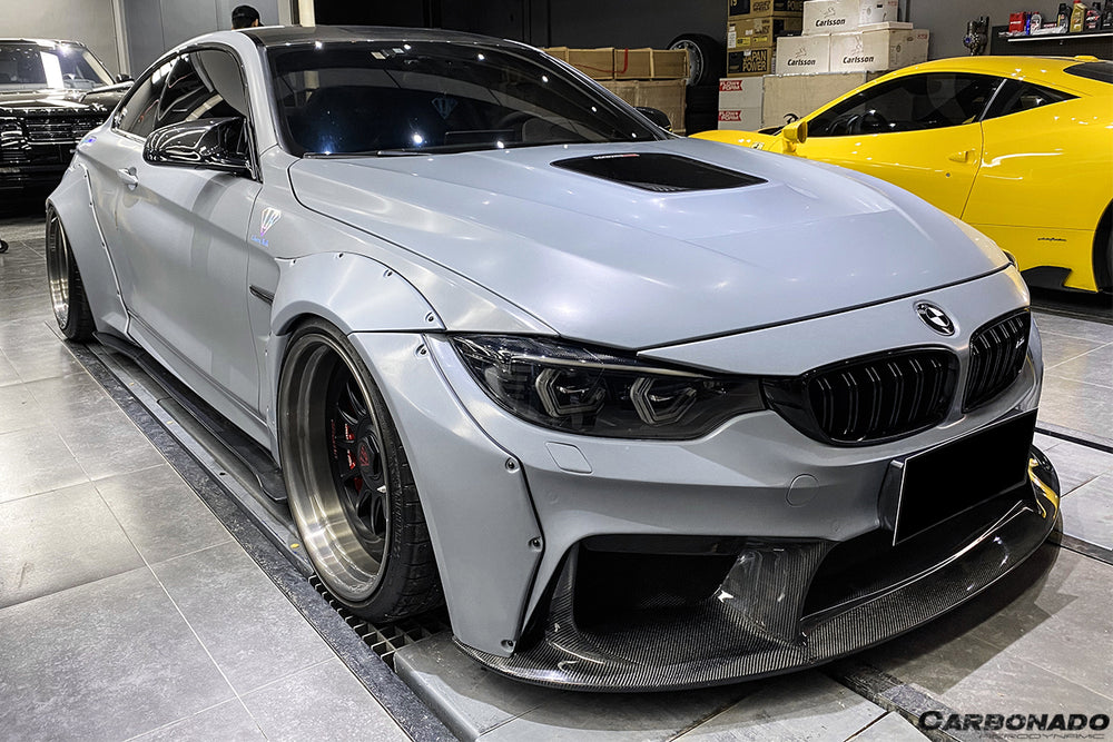 2014-2020 BMW M3 F80 & M4 F82 D3 Style Front Bumper