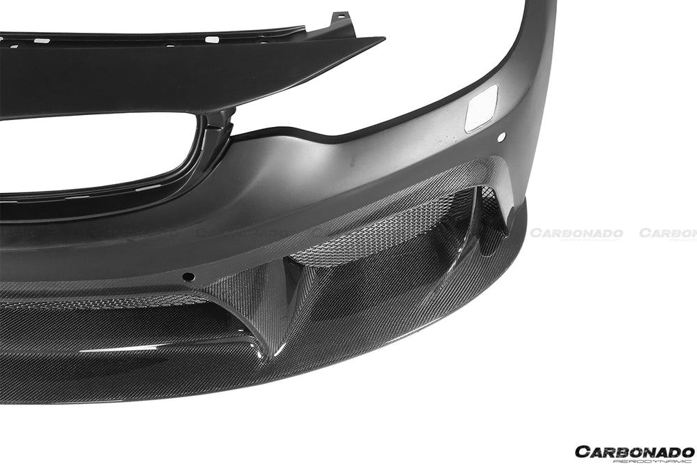 2014-2020 BMW M3 F80 & M4 F82 D3 Style Front Bumper