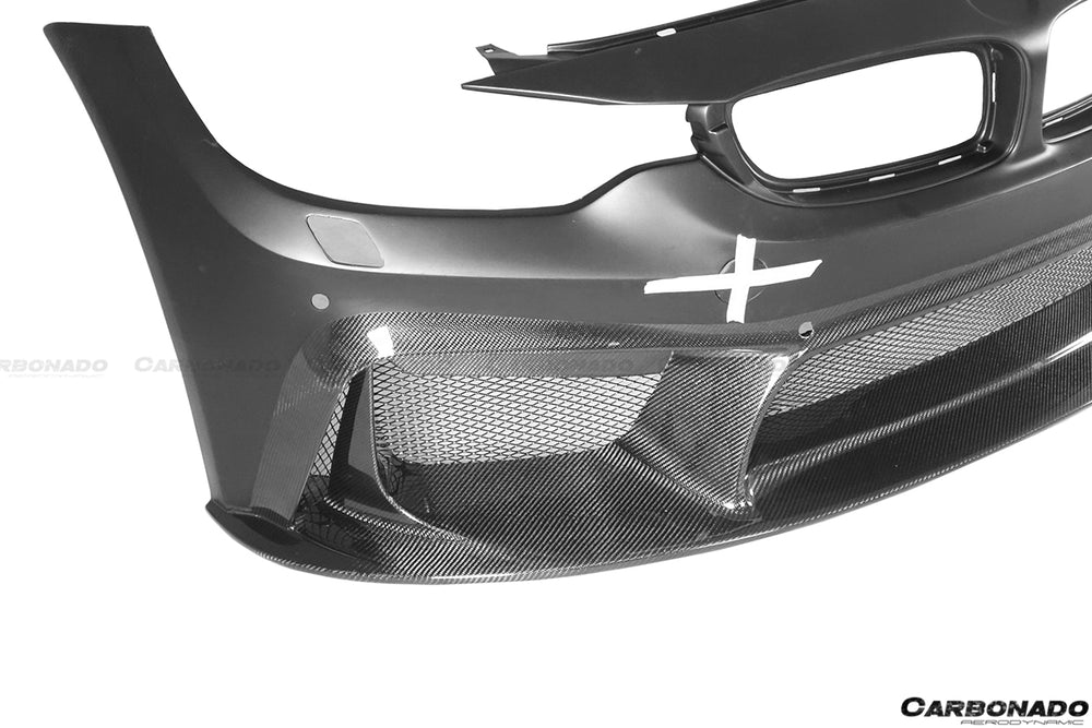 2014-2020 BMW M3 F80 & M4 F82 D3 Style Front Bumper