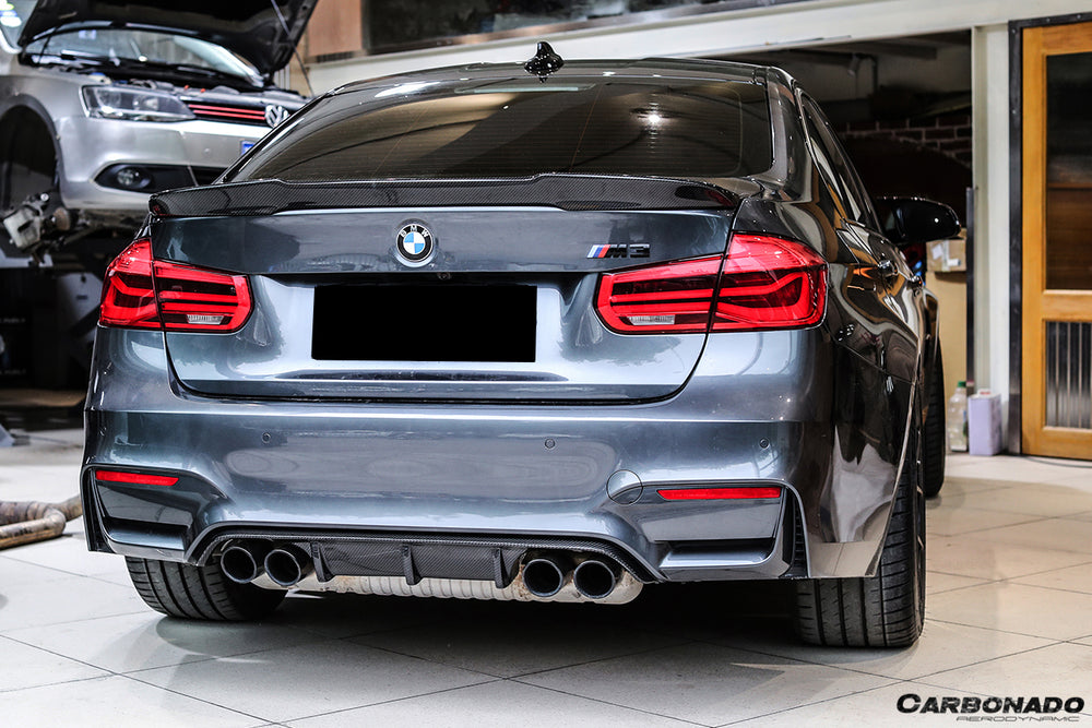 2014-2020 BMW M3 F80 & M4 F82 MP Style Carbon Fiber Rear Diffuser