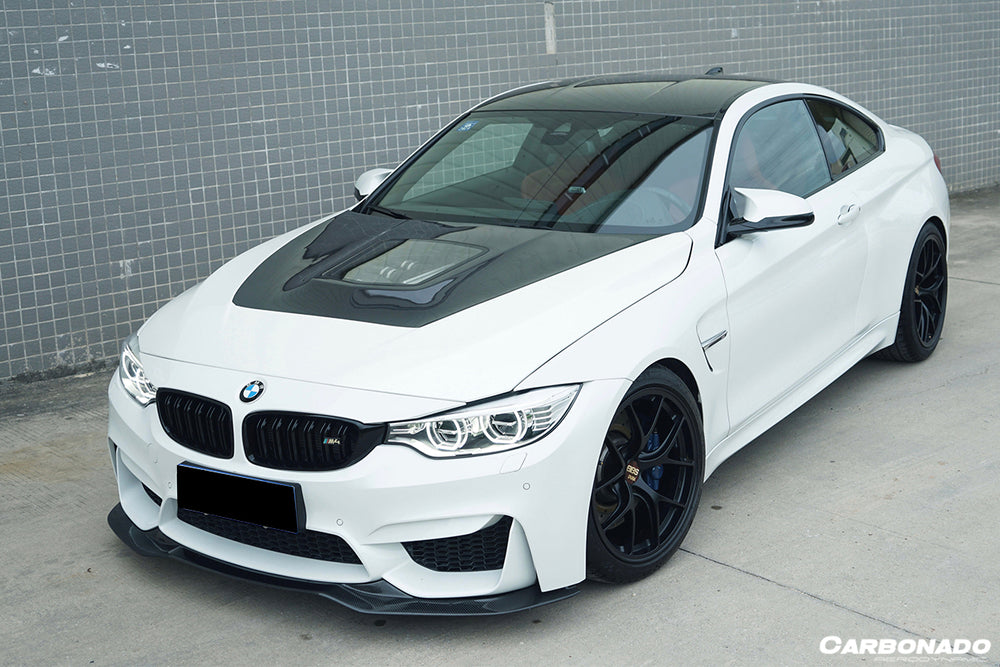 Faldón delantero estilo SM para BMW M3 F80 y M4 F82 2014-2020