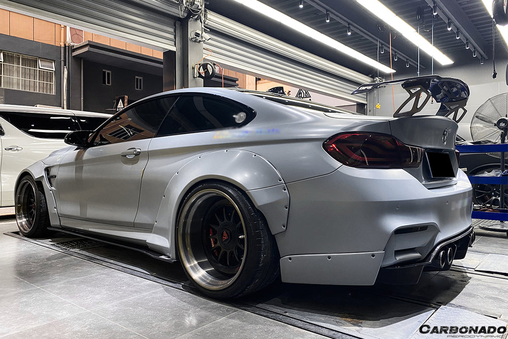 2014-2020 BMW M3 F80 M4 F82 VRS Style Carbon Fiber Trunk Spoiler