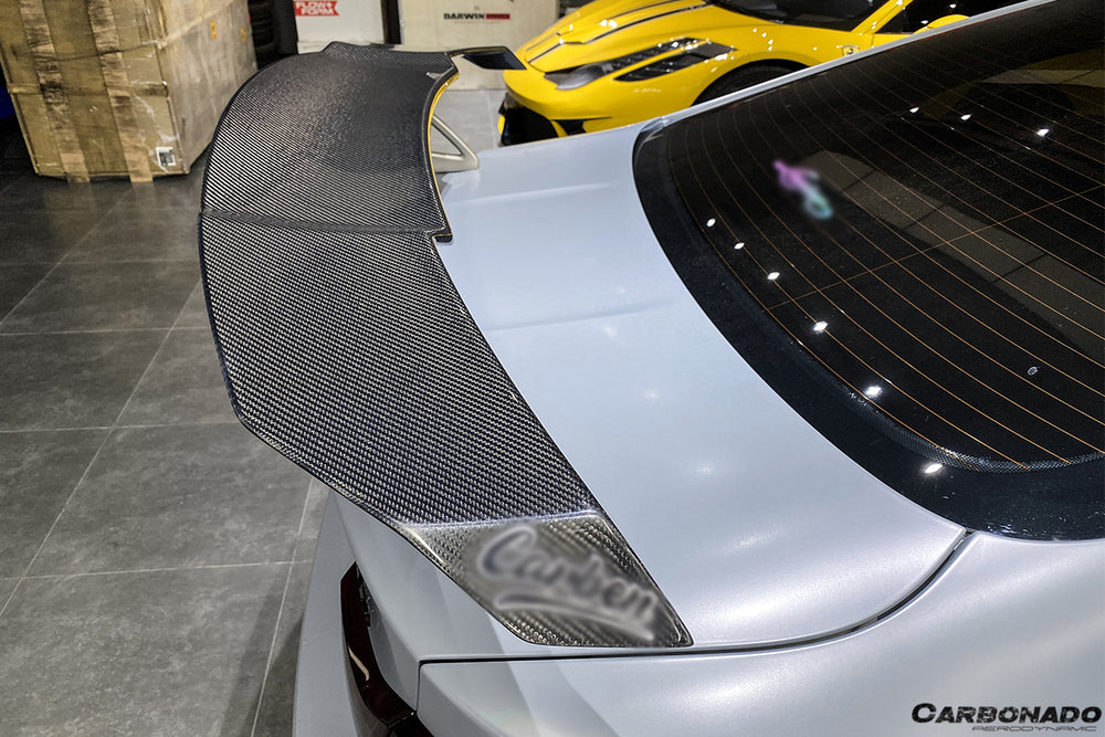2014-2020 BMW M3 F80 M4 F82 VRS Style Carbon Fiber Trunk Spoiler
