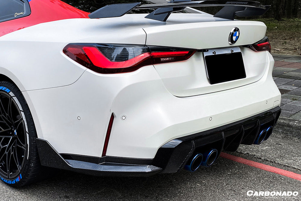 2021-UP BMW M3 G80 M4 G82 G83 3 SERISE G20 4 SERISE G22 MP Style Carbon Fiber Trunk Spoiler Wing