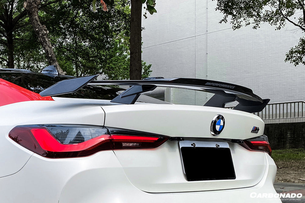 2021-UP BMW M3 G80 M4 G82 G83 3 SERISE G20 4 SERISE G22 MP Style Carbon Fiber Trunk Spoiler Wing