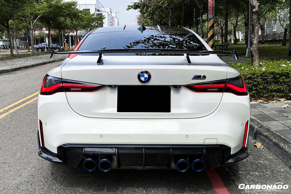 2021-UP BMW M3 G80 M4 G82 G83 3 SERISE G20 4 SERISE G22 MP Style Carbon Fiber Trunk Spoiler Wing